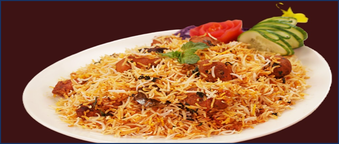 Zafrani Chicken Tikka Dum Biryani